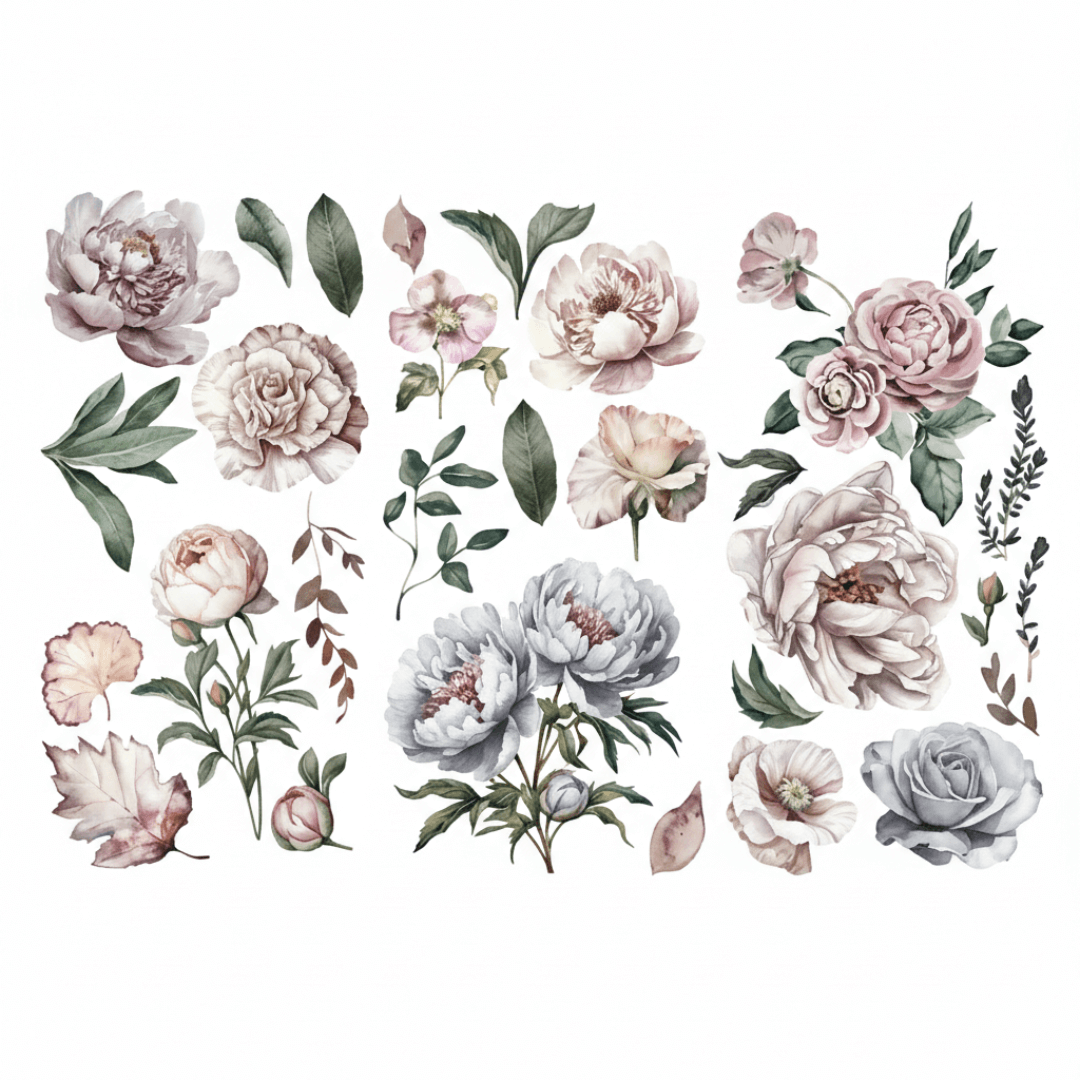 Blossom Breeze Decor Transfer - Blake & Taylor Chalk Furniture Paint