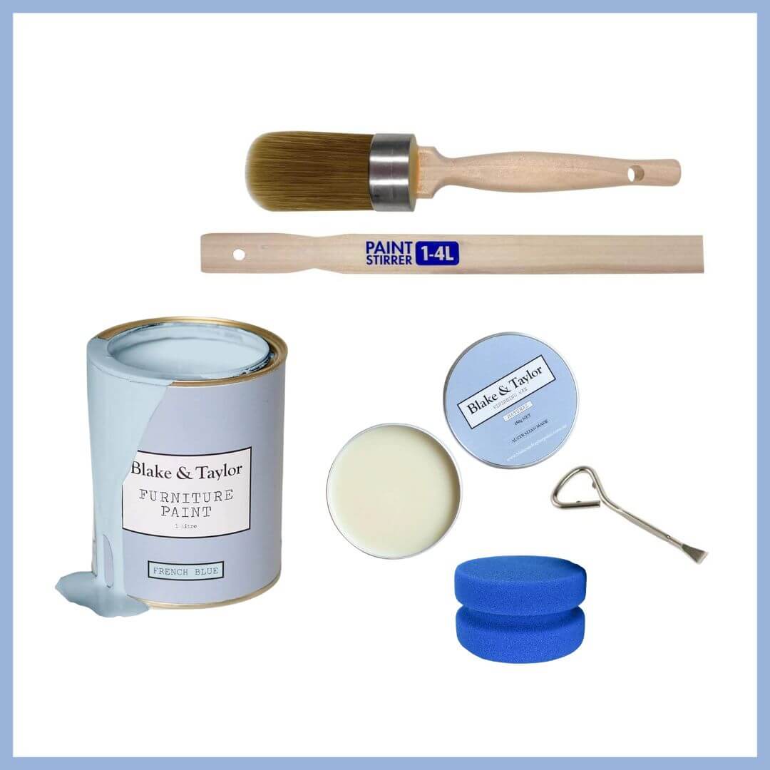 Blake & Taylor Chalk Furniture Paint Wax Kit