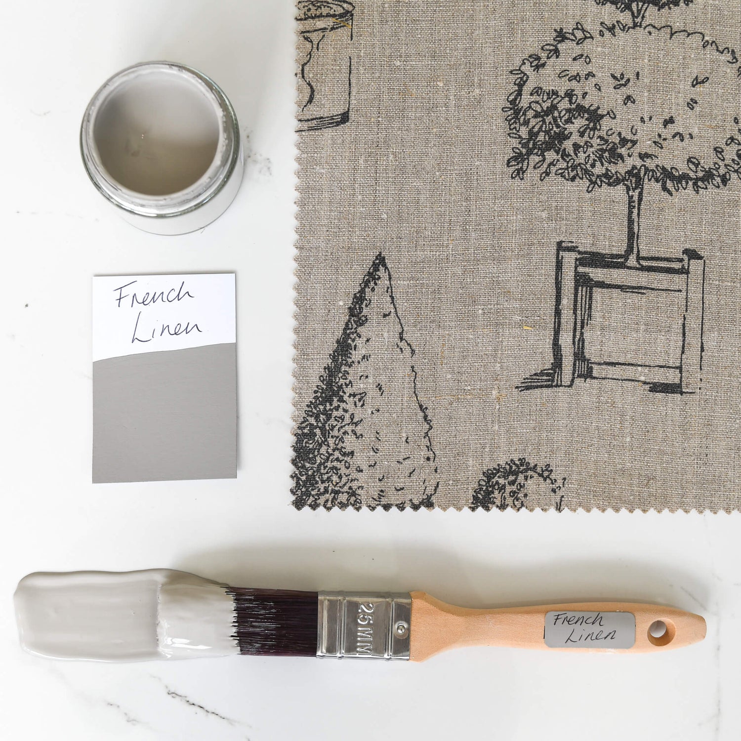 French Linen - 1 Litre - Blake & Taylor Chalk Furniture Paint