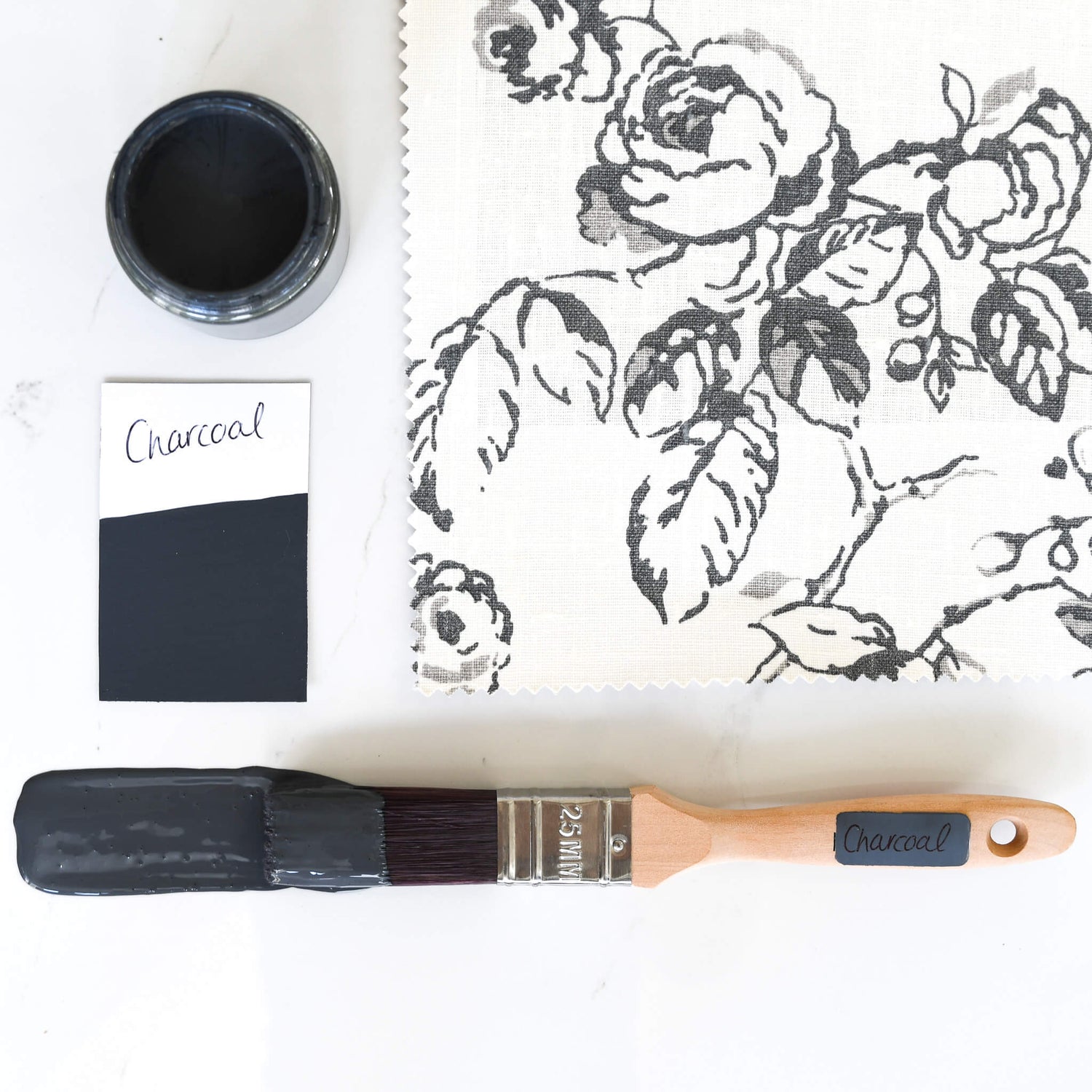 Charcoal - 120ml - Blake & Taylor Chalk Furniture Paint