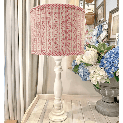 Timber lamp base painted Aged White Blake & Taylor Chalk Furniture Paint