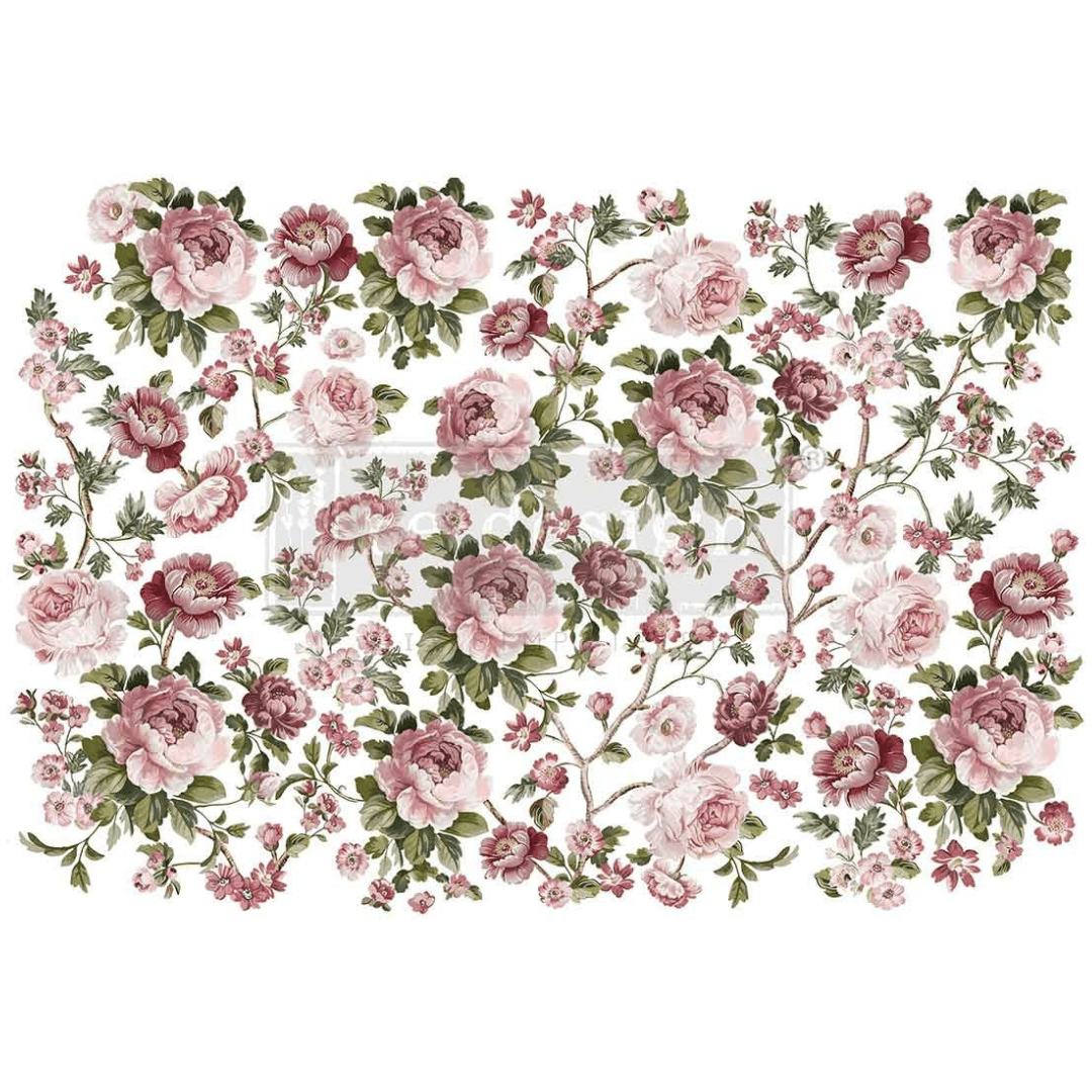 Furniture Transfer with roses