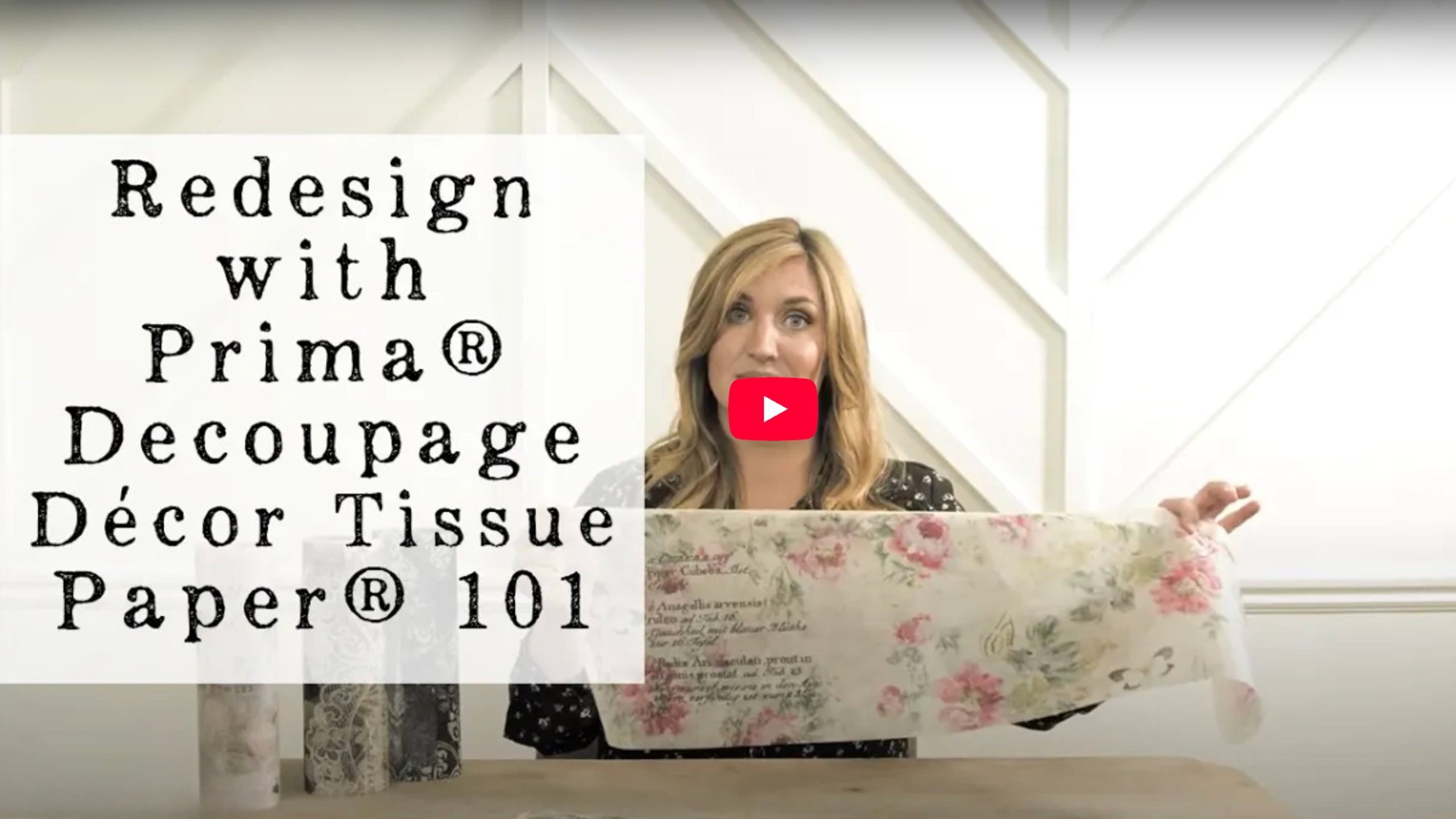 Load video: How to use and apply A1 Decoupage Fiber