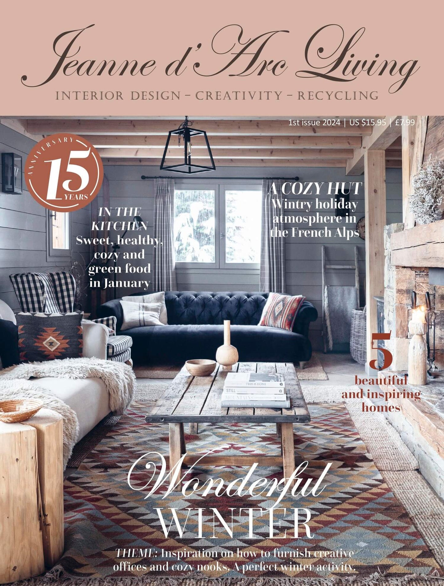Jeanne d'Arc Living Magazine Issue 1 2024 - Blake & Taylor Chalk Furniture Paint