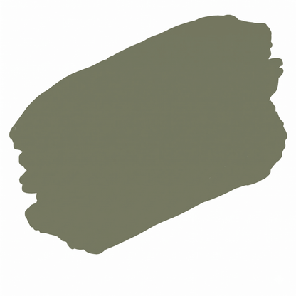 Green paint swatch of Blake & Taylor colour Elowen
