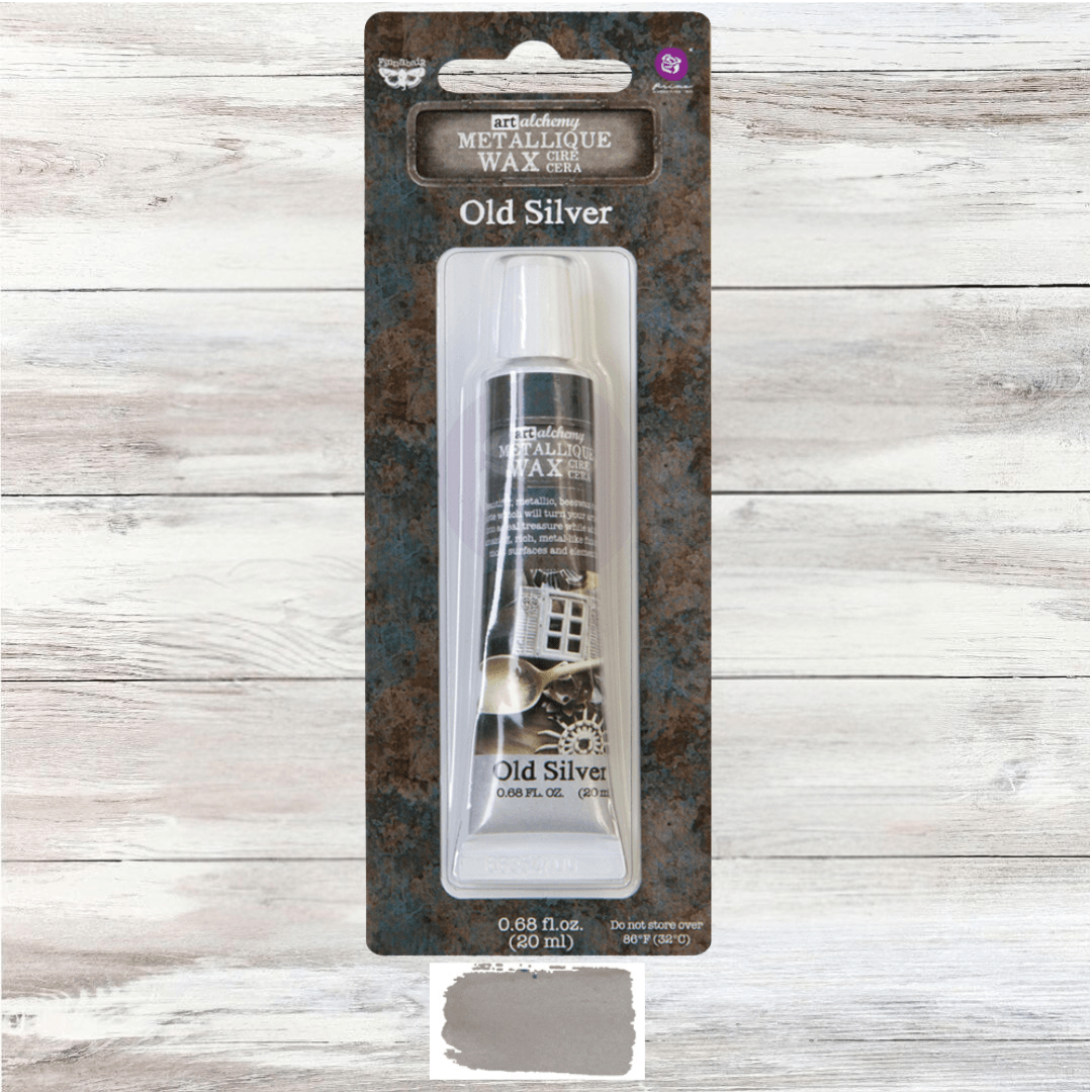 Silver decorative wax