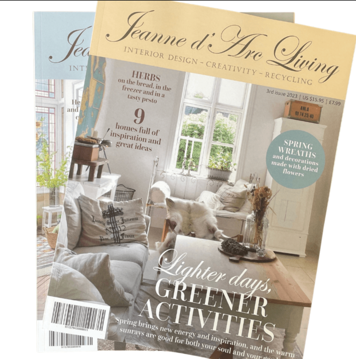 YEARLY SUBSCRIPTION Jeanne d'Arc Living Magazine 2024 ALL 8 ISSUES - Blake & Taylor Chalk Furniture Paint