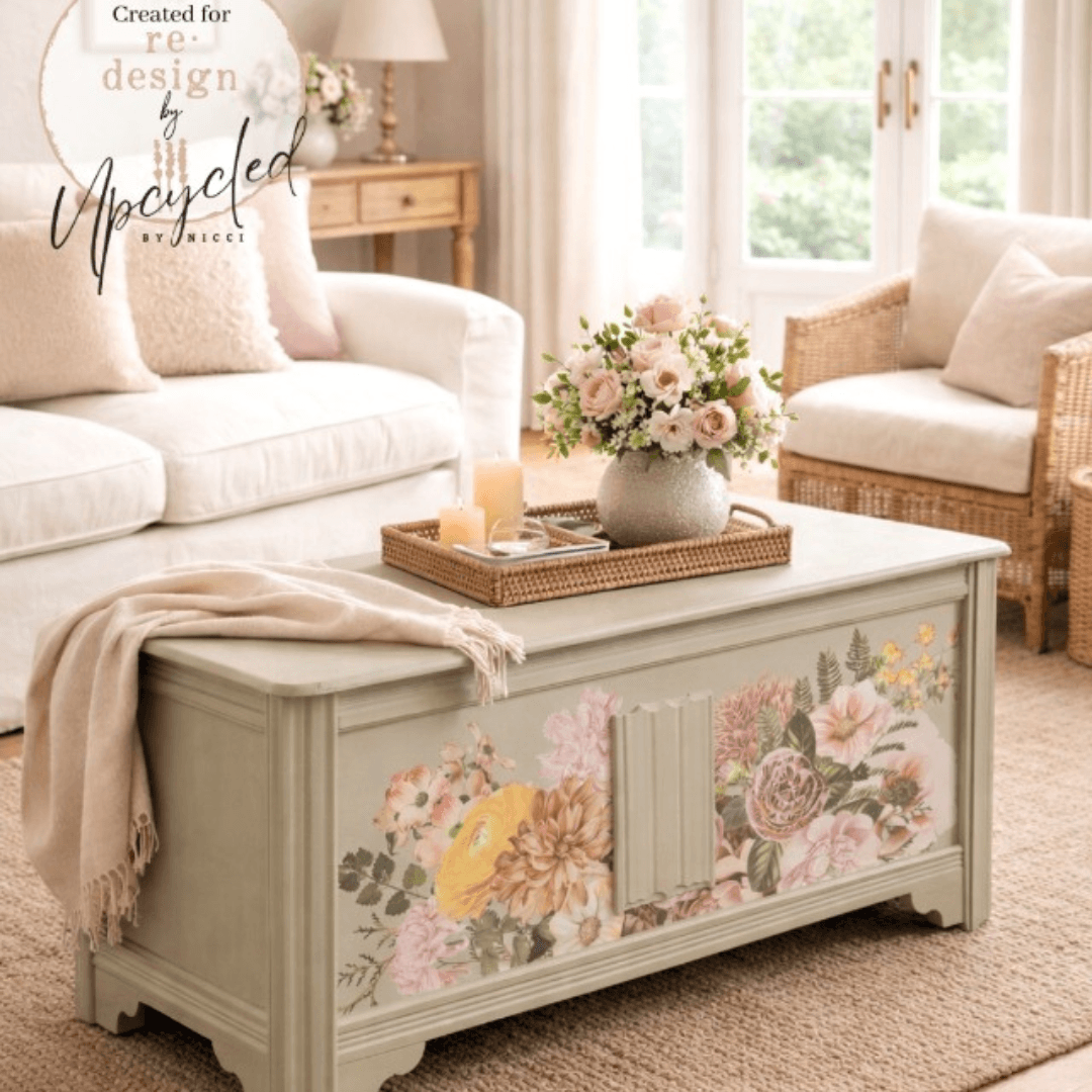 Woodland Floral Transfer