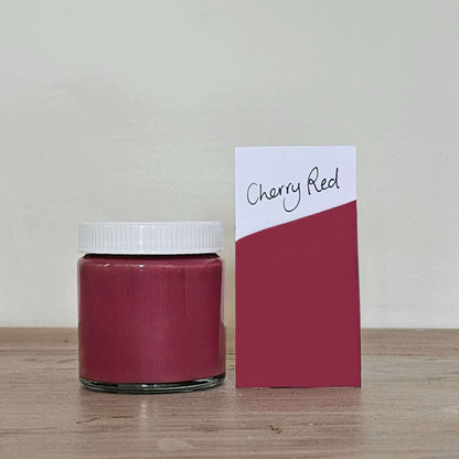 120ml pot of cherry red chalk Furniture paint by blake & taylor