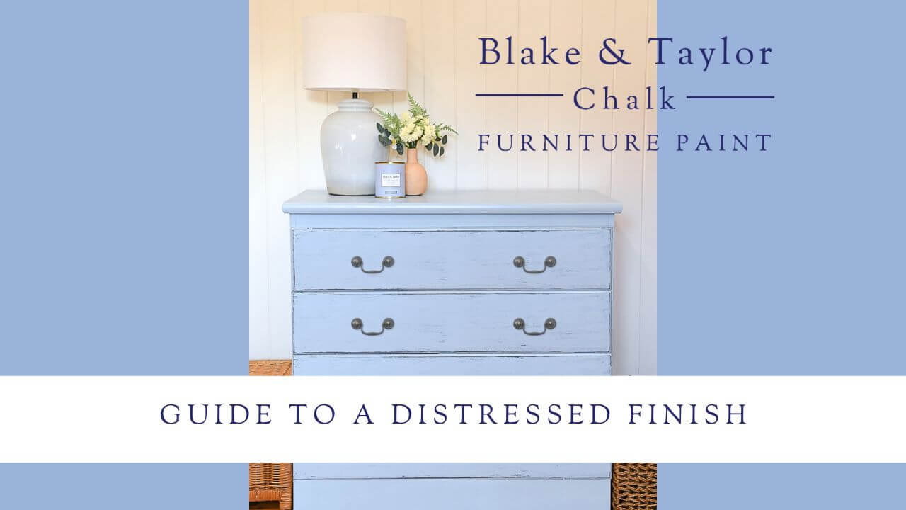Load video: Blake &amp; Taylor Paint Guide to a distressed paint finish