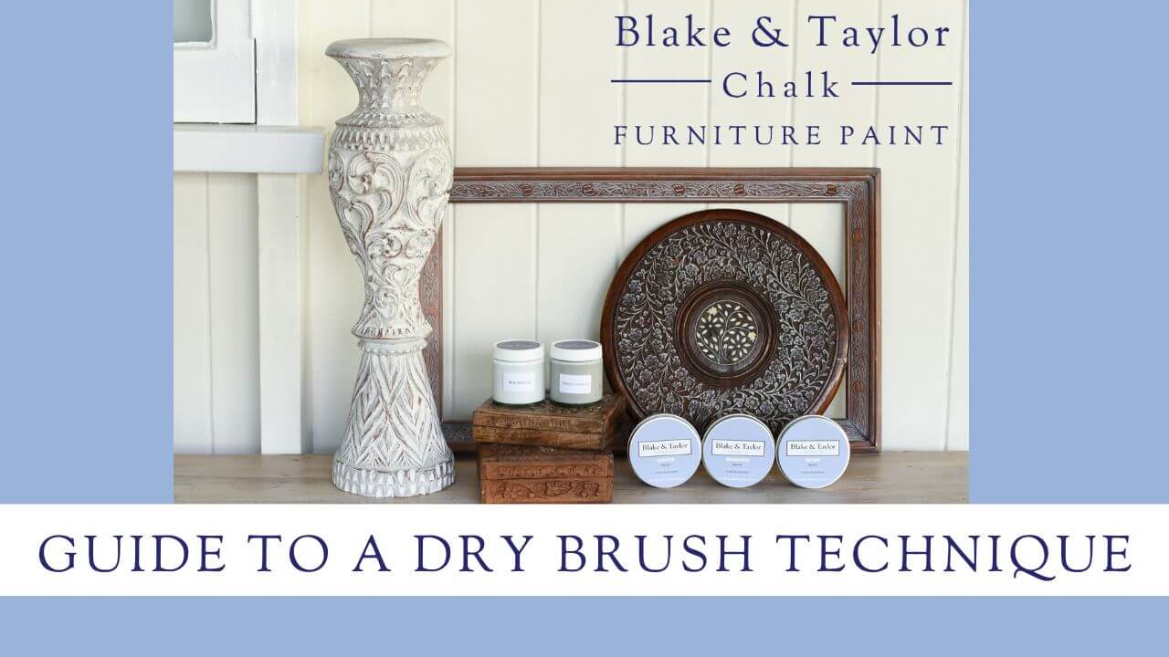 Load video: Blake &amp; Taylor Paint guide to a dry brush technique