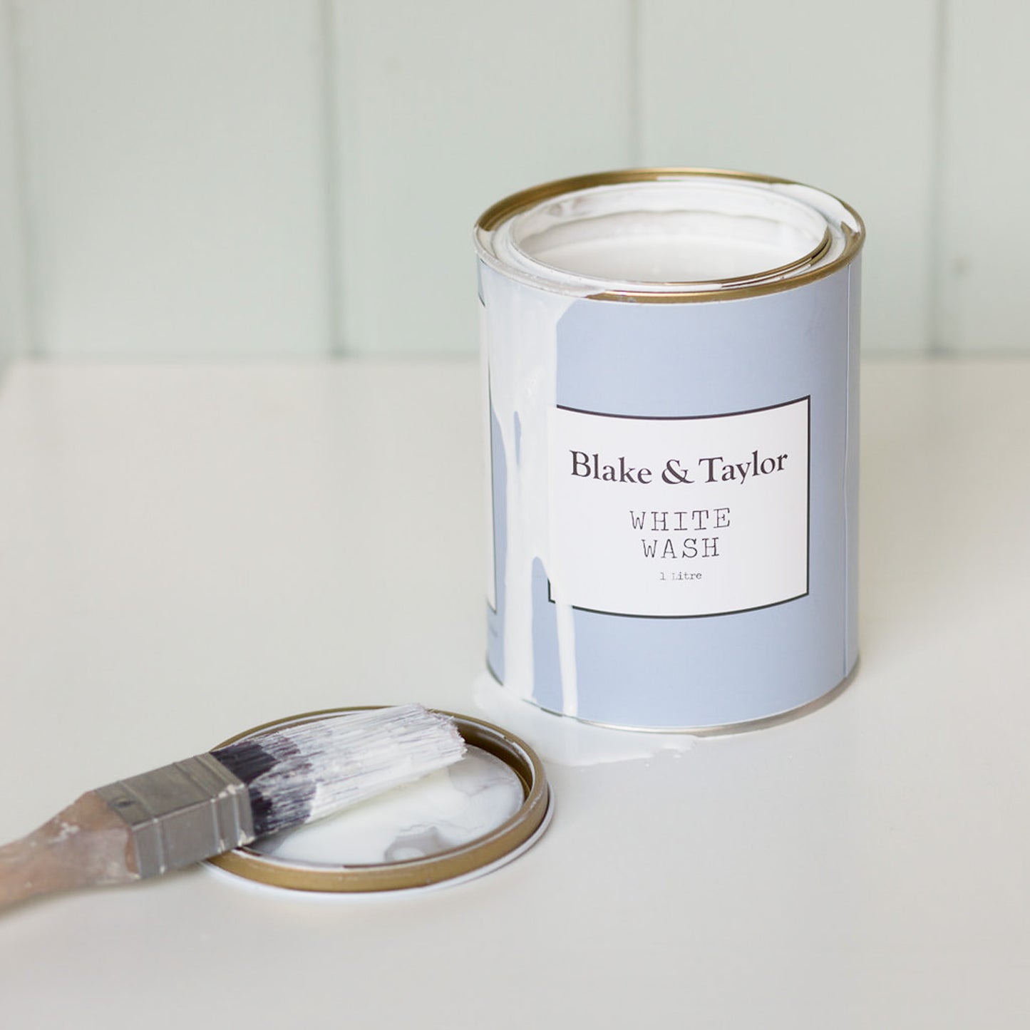 White Wash 1 Litre Blake & Taylor Paint - Blake & Taylor Chalk Furniture Paint